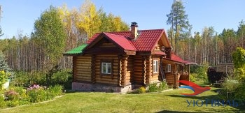 Бревенчатый дом в СНТ Ветеран в Верхней Салде - verhnyaya-salda.yutvil.ru - фото 1